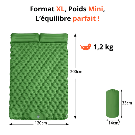 Matelas AutoGonflant - ORIZONIS - Wildora