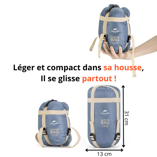 Sac de Couchage - AURONIS - Wildora