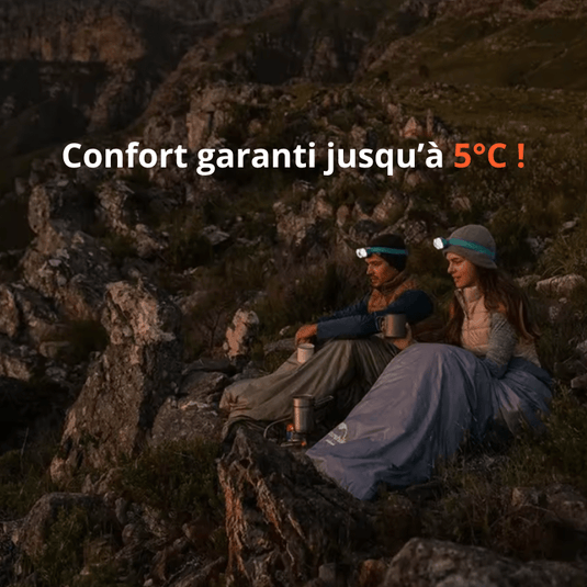 Sac de Couchage - AURONIS - Wildora